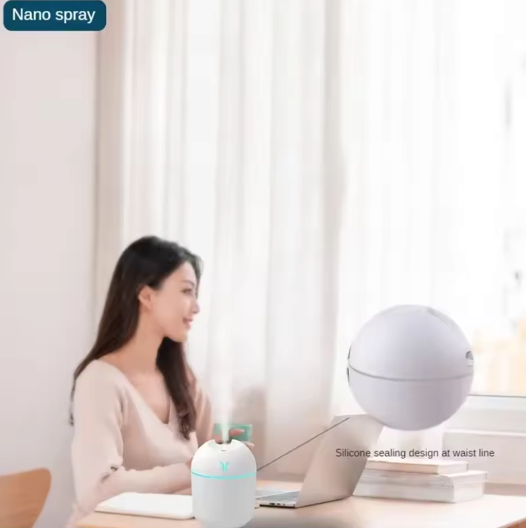 Webuymart™ Mini USB Aroma Diffuser – 250ML Air Humidifier