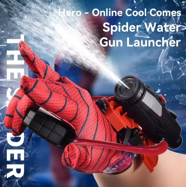 Webuymart™ Spidey Wrist Launcher Water Toy – with Gloves
