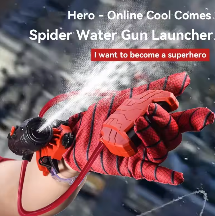 Webuymart™ Spidey Wrist Launcher Water Toy – with Gloves
